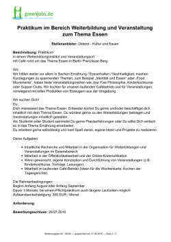 Dieses Stellenangebot als PDF speichern