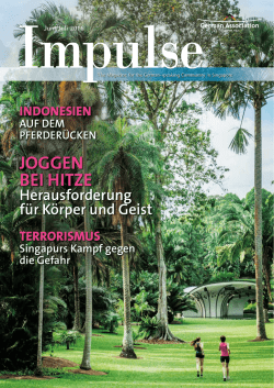 joggen bei hitze - Impulse Singapur