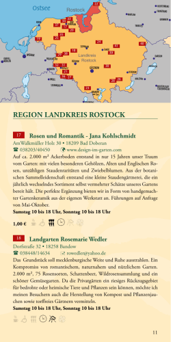 Region LandkReis Rostock
