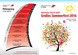 Gro&szlig;es Sommerfest 2016 Gro&szlig;es Sommerfest 2016