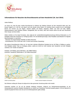 Informationen f&uuml;r Besucher Henslerhof