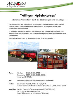 Ailinger Apfelexpress