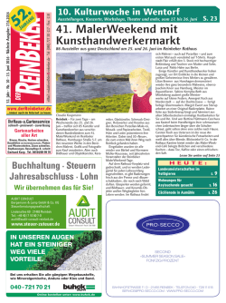 13.06.2016 - Der Reinbeker