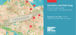 Vorwärts und links lang - Friedrich-Ebert