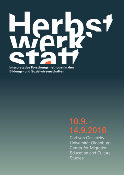Herbstwerkstatt