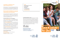 Programmheft - Baden-Württemberg Stiftung