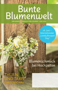 Juni 16 - Trend-Floristik Radermacher