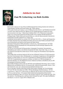 Jubilarin im Juni