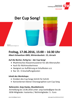 Der Cup Song!