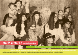 OUR HOUSE miteinander - Henriette-Breymann