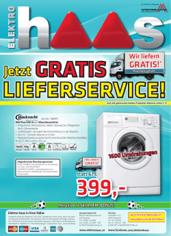 gratis! - Haas Elektro GmbH