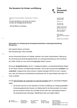 Der Senator - Personalrat Schulen Bremen