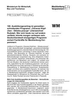 160616-1 St 100. Ausbildungsvertrag im grenzüberschreitenden