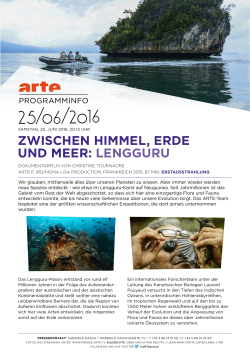 Programminfo - Presse