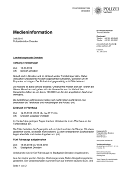 Medieninformation [Download *, 38.65 KB]