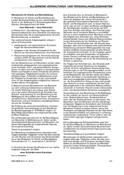 Abordnungsstellen im Nachrichtenblatt (PDF - Schleswig