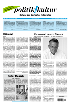 Zum PDF-Download - Deutscher Kulturrat