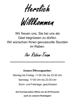 Ihr Raben-Team