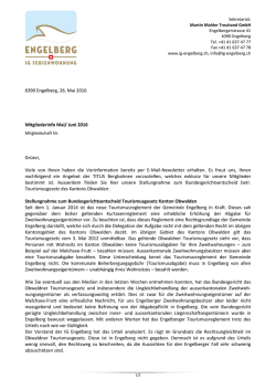 Information zum Bundesgerichtsentscheid