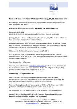 Infos und Anmeldeformular - Gesellschaft historischer