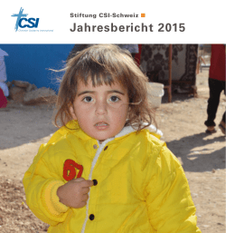 Jahresbericht 2015