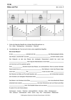 Ebbe und Flut KV 86 - Schulbuchzentrum Online