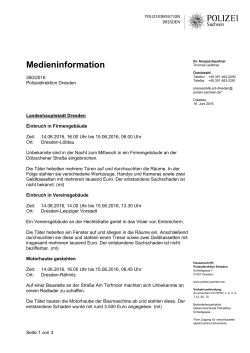 Medieninformation [Download *, 42.93 KB]
