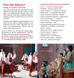 fest der vielfalt