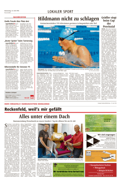 Hildmann nicht zu schlagen Alles unter einem Dach