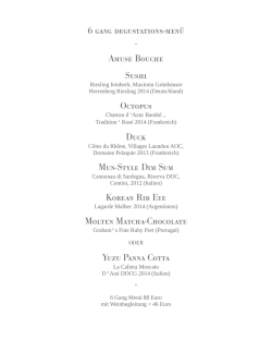 restaurant menu ansehen - MUN Restaurant München