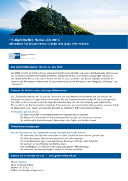 IHK-Gipfeltreffen Neckar-Alb 2016