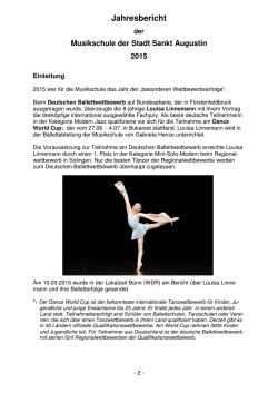 Jahresbericht - Stadt Sankt Augustin