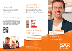 Flyer  - DAK