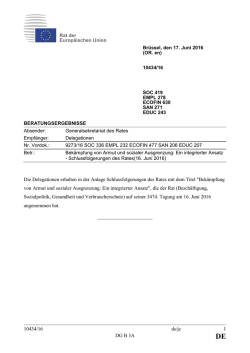 10434/16 ds/jc 1 DG B 3A Die Delegationen erhalten in der Anlage