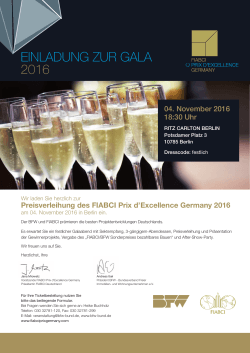 Buchen - FIABCI Prix d`Excellence Germany