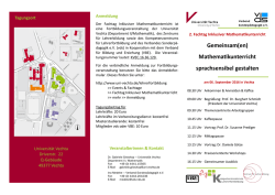Informationen zu den Workshops finden Sie hier