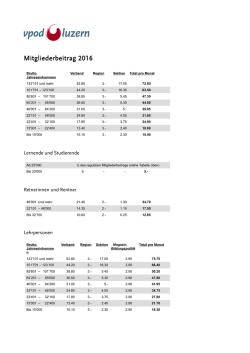 MG Beitäge Luzern - VPOD Zentralschweiz