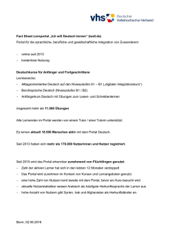 „Ich will Deutsch lernen“ (iwdl.de)