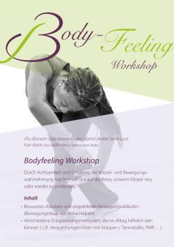 Bodyfeeling Workshop - 3