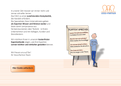 Hier Guide anfordern - Voss+Partner, Hamburg