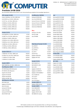 Preisliste 14-06-2016 - ITT
