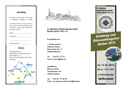 Reifferscheid Einladung zum Diözesankönigsfest Aachen 2016