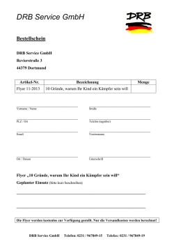 Jetzt Bestellen