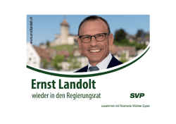 Medienmappe Ernst Landolt