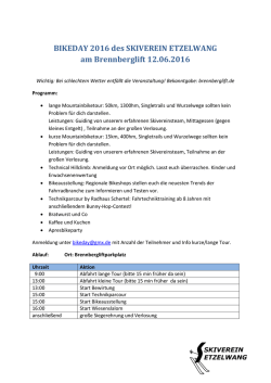 Infoblatt - Skiverein Etzelwang
