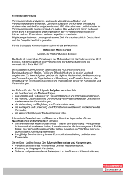 Referent/in Medienarbeit