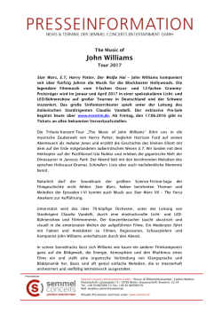 John Williams - Semmel Concerts