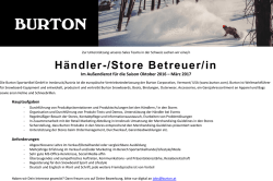 H&auml;ndler-/Store Betreuer/in