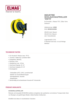 INDUSTRIE Schlauchaufroller `430/10`