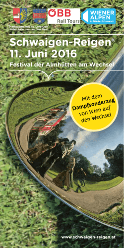 Schwaigen-Reigen® 11. Juni 2016